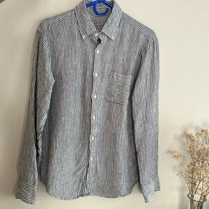 Alex Crane Playa Shirt, Linen, Men’s Medium